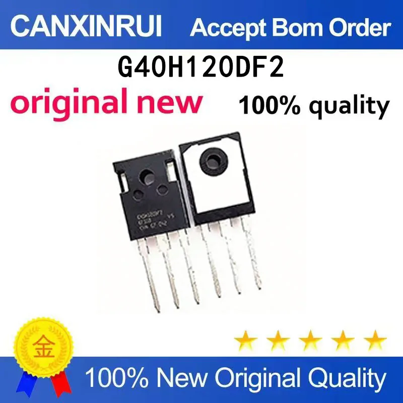 

(5-100 pieces)New G40H120DF2 TO-247 IGBT field-effect transistor chip 40A 1200V