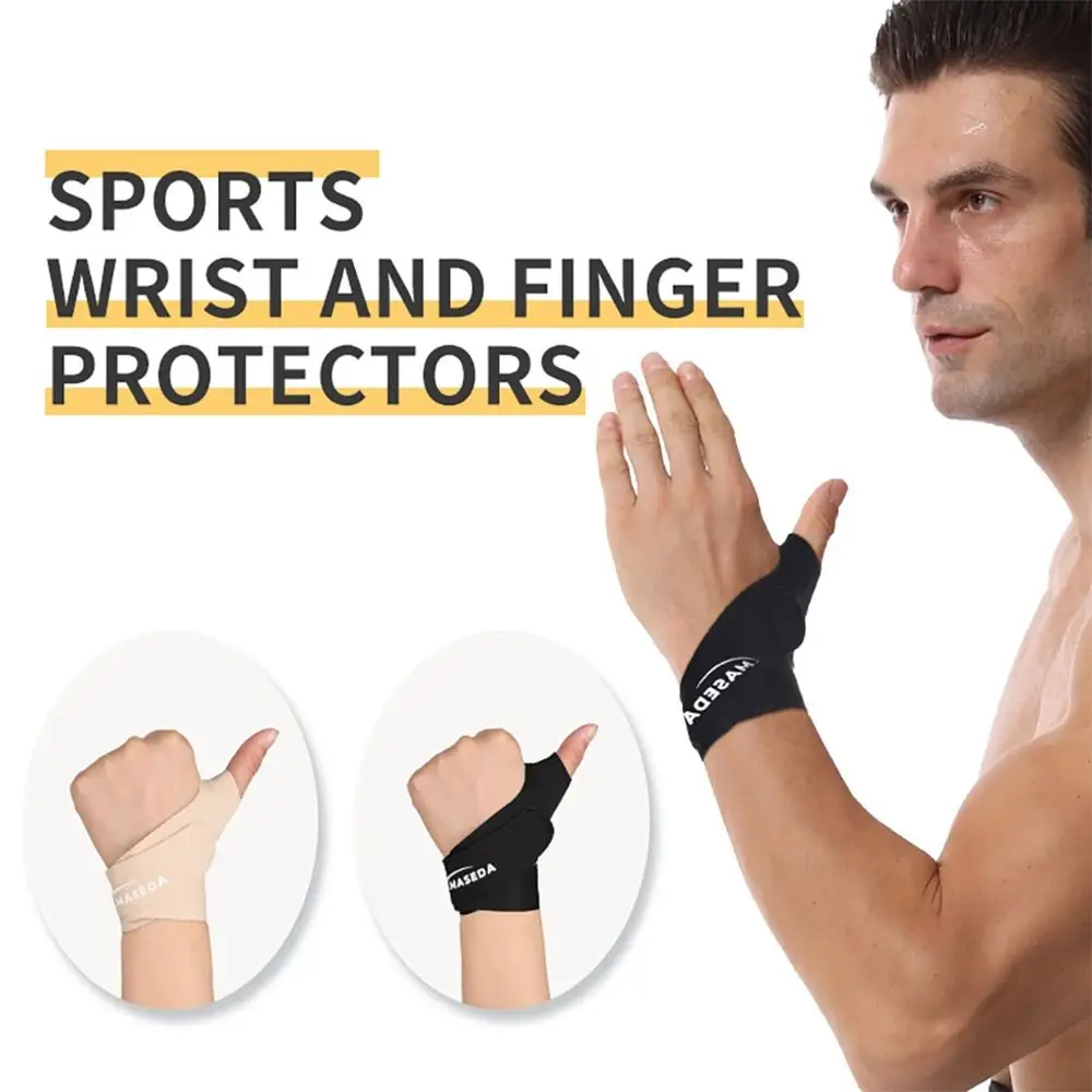 1Pcs Thumb Support Wrist Thumb Brace Wrist Straps Breathable Wrist Guard Fits Right & Left Hand Ultra-thin Thumb Protector