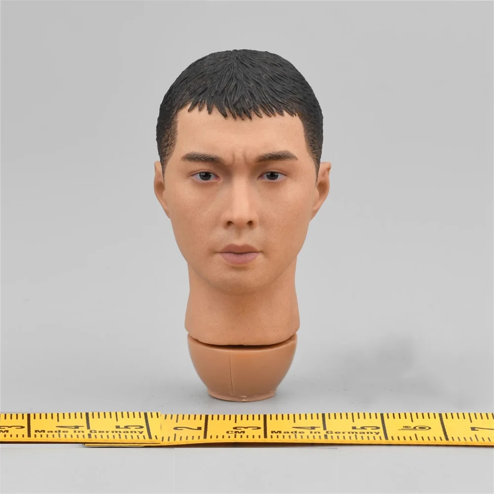 VERYCOOL VCF-2056 Asia Man Soldier Volunteer Fight for Peace Male Head Sculpt Carving with Neck Connector Caps For 12