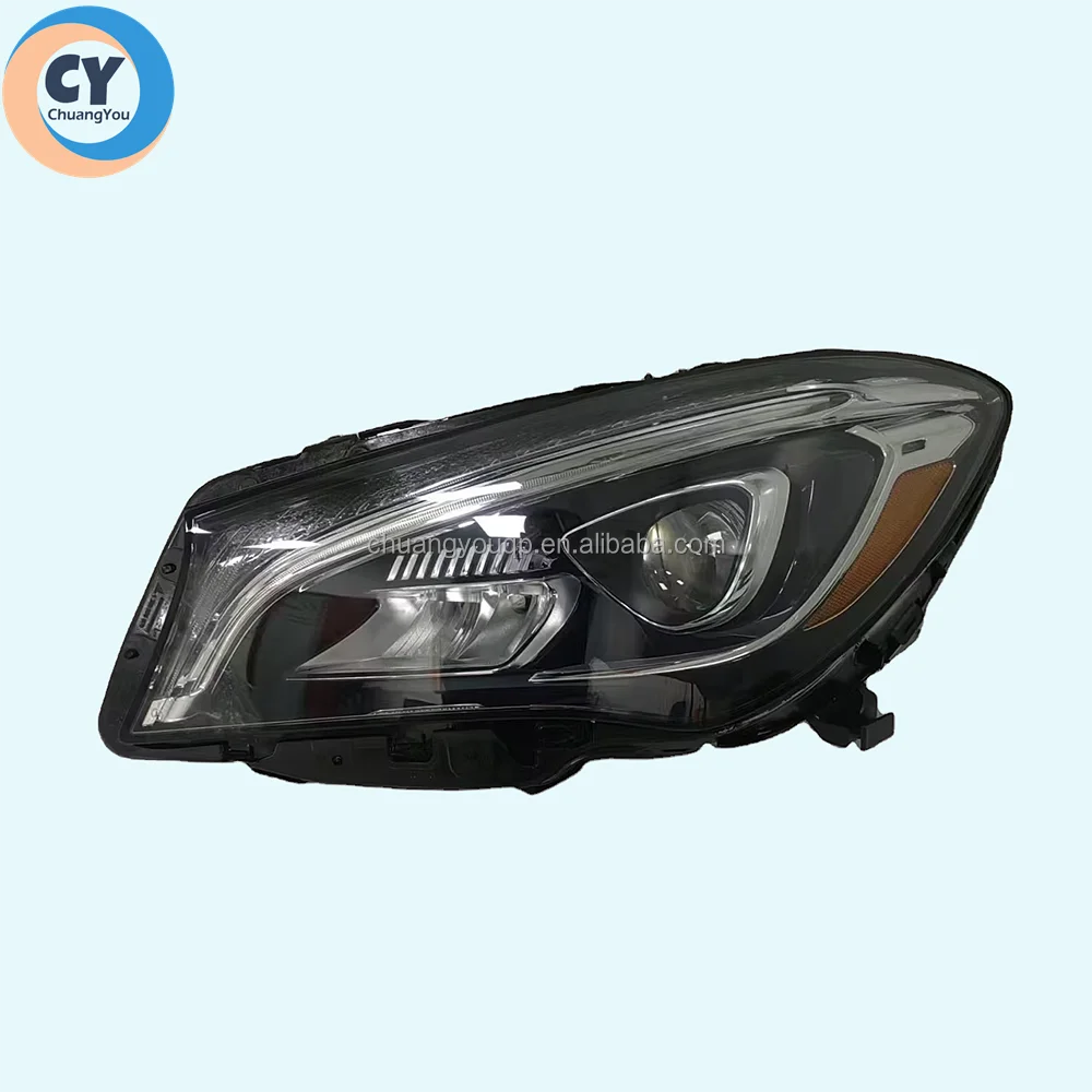 

For Mercedes-benz CLA 117 LED Headlight Lens American 2017- 2019 Original Headlamp USA CLA220 250 200 260 AMG 45 C117 X117 Light