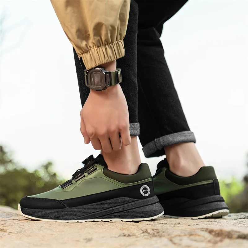 

New Outdoor Casual Sneaker Four Seasons Hiking Mountaineering Shoes Anti Slip Wear Resistant Versatile Fashion Trendy Shoes