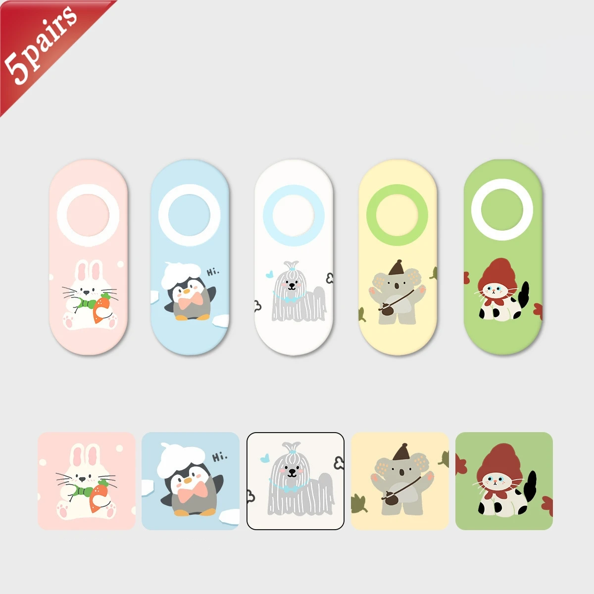 

5 Pairs Women's Socks Set Cartoon Cute Kawaii Sweet Funny Invisible Ankle Socks Comfortable Breathable Soft Cotton Sock For Girl
