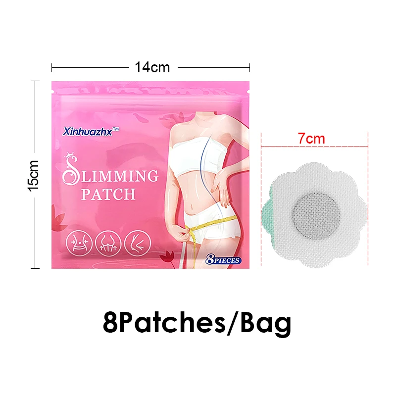 8/16PCS Slimming Stickers Belly Button Patch Body Firming Shaping Fat Burning Waist Support Improve Metabolism Bee Mite Control - view 5