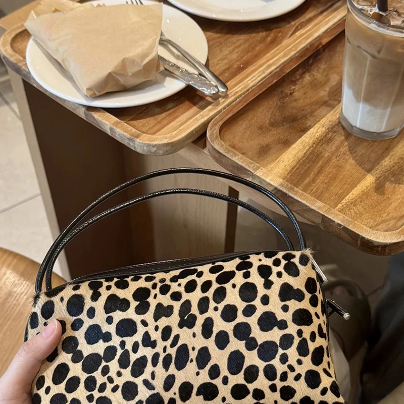 Korean Style Small Square Bag Top Handle Crossbody Handbag Zipper Box Purse Retro Women Mini Satchel Daily Portable Chic