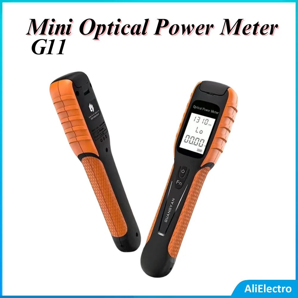 

G11 High Precision Battery Optical Power Meter High Precision Rechargeable Battery Fiber Optic Power Meter OPM