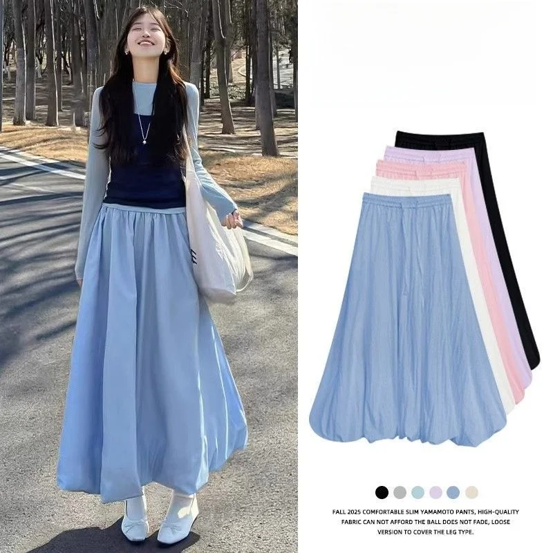 

Элегантное женское летнее льняное платье с воротником-халтером в корейском стиле, плиссированное, с завышенной талией, А-силуэт, миди-длина