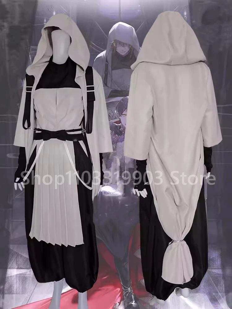 

Anime Vtuber Nijisanji Fushimi Gaku Cosplay Costume Women Men Archbishop Robe Game Suit Role Play Clothing Carnival Party Suit