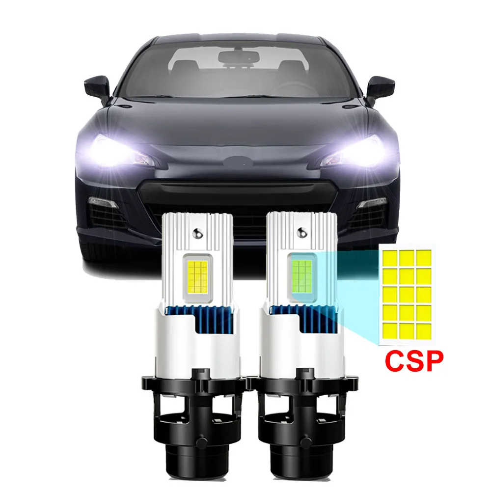 

2Pcs LED Headlight Bulbs for Subaru BRZ 2013 2014 2015 2016 High Low Beam 20000 Lumen 6000K 35W Xenon HID bulb