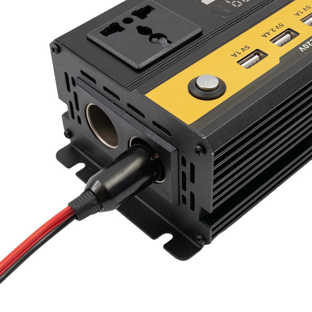 Sine Wave Car Inverter Replacement Solar Inverter 12V-220V Parts With Transformer Function 24V-220V Accessories