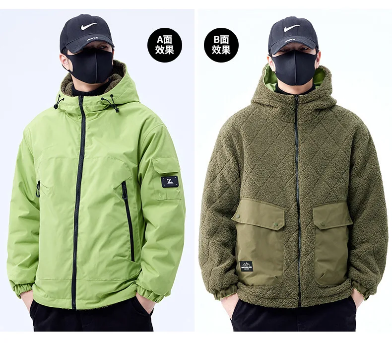 Winter Down Jacket Womens Fashion Workwear Couple's Young Puffer Jacket Short Thicken Outdoor Warm White Duck Down jacket Coats