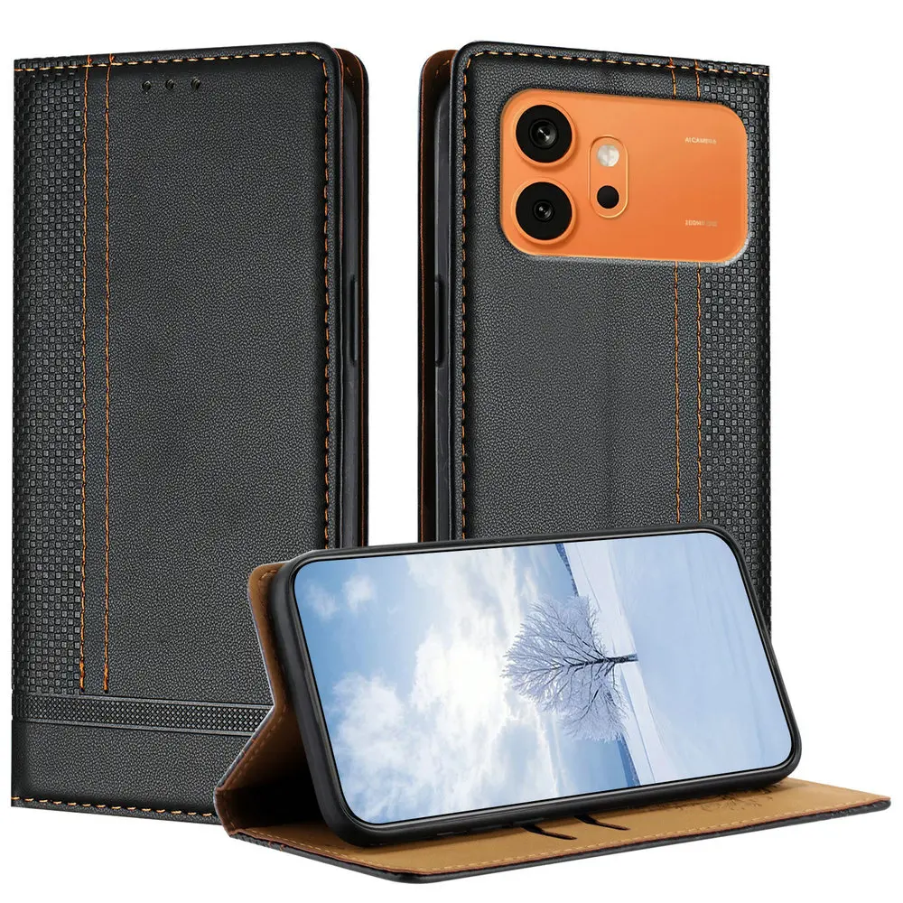 Magnet Leather 360 Protect Book Case for Honor 600 400 Pro 200 Lite Honor200 90 300 600 Luxury Capa Phone Honor 500 Smart Funda