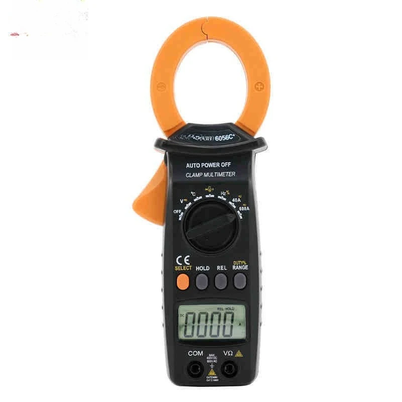 

nd DC 600A Digital Clamp Multimeter Temperature Frequency Clamp Ammeter