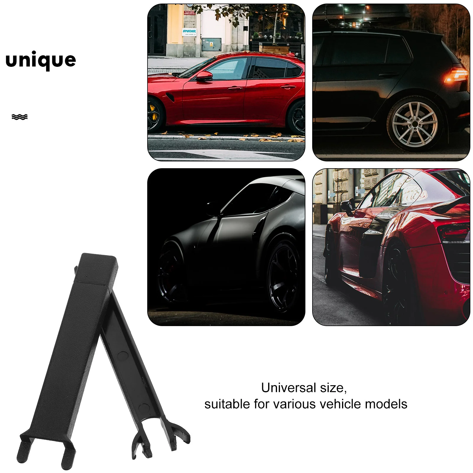 Car Wire Duct Cable ganizer Line Sleeve For Dash Cam Accessories Concealed Wiring System Management Durability Plastic Block