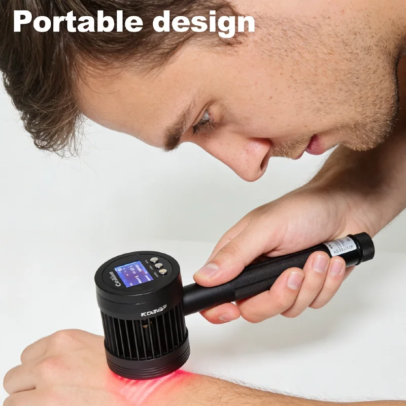 650nm 808nm LLLT Cold Laser Therapy Device, Physiotherapy for Shoulder Pain Relief Sprain and Wound Injuries Healing