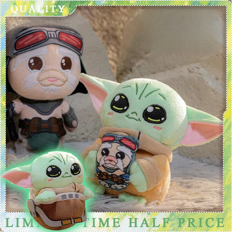 hot-toys-the-mandalorian-grogu-plush-series-blind-box-giocattolo-trendy-da-collezione-ornamento-regalo-per-appassionati-di-star-wars