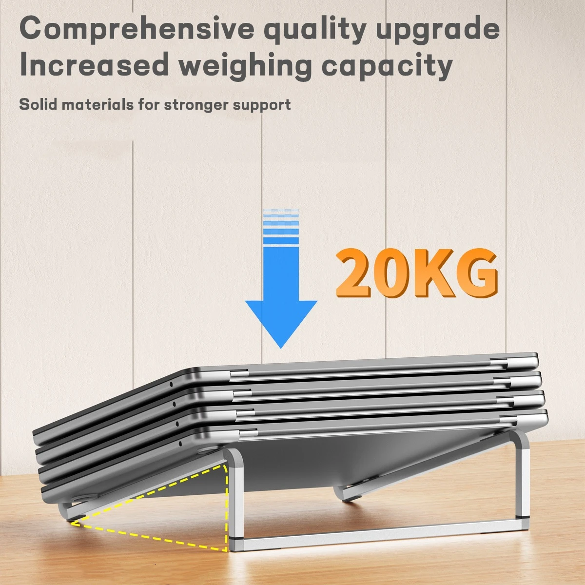 Portable Laptop Stand Aluminum Alloy Support Computer Bracket Ultra light Foldable Non-slip Notebook Holder for Macbook Air Pro