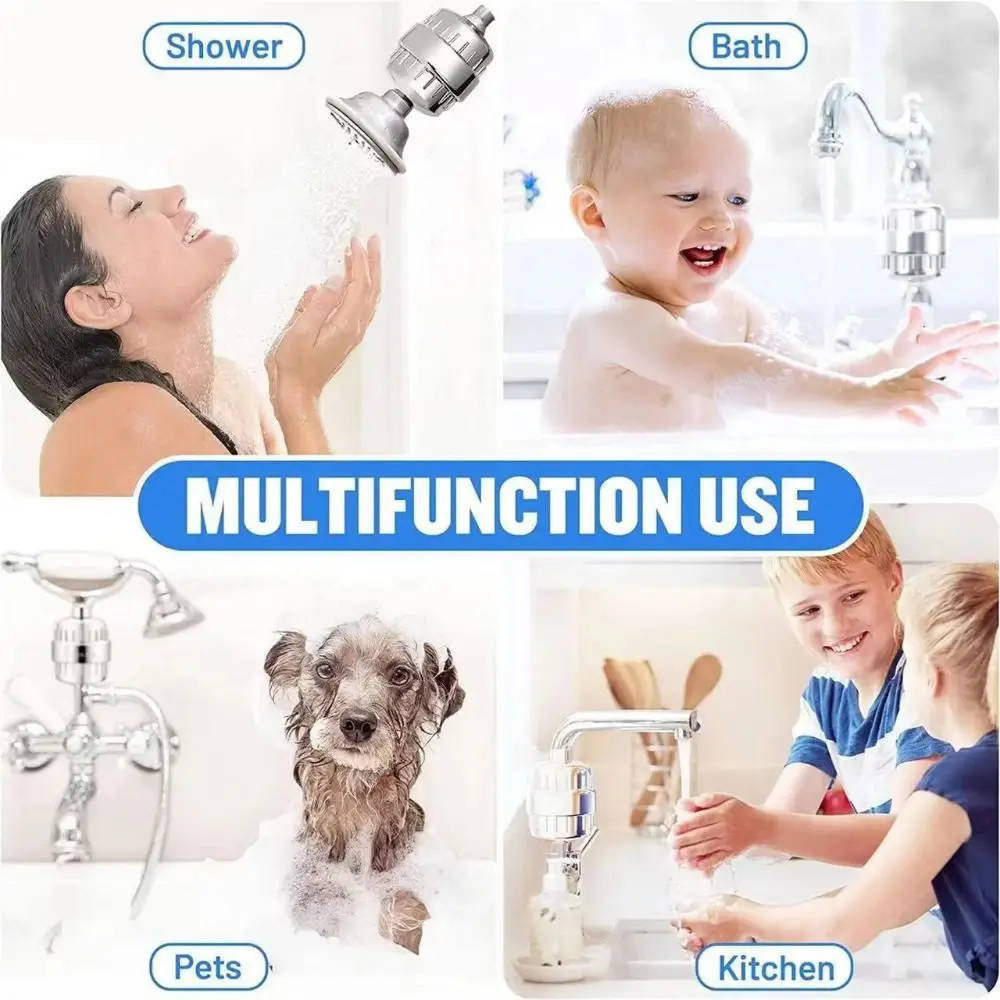 

18 Stage Filtration Universal Purification Cartridge High Output Chlorine Removal Water Heater Pre-Filter Fluoride Removal