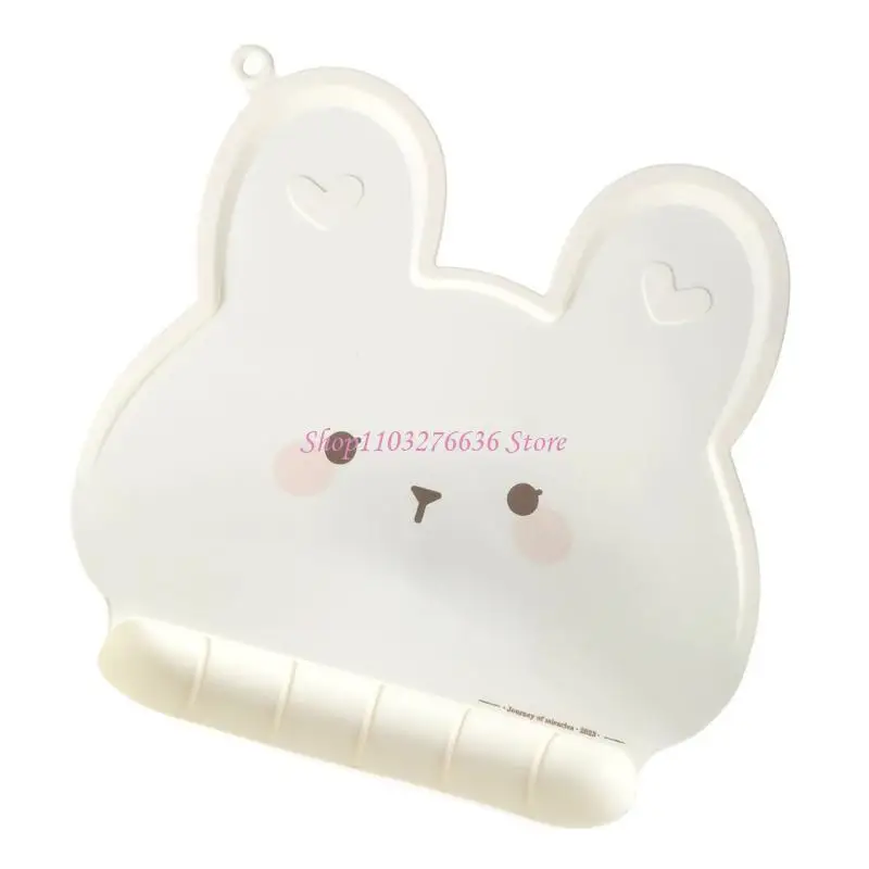 r6fd 실리콘 토끼 모양 테이블 매트 플레이스 캣 여행