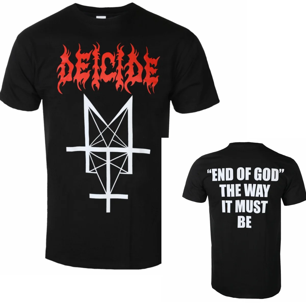 Camiseta de algodón con gráfico Fit Deicide, camiseta Unisex de manga corta de verano, camiseta de marca a la moda, camisetas Vintage informales de lujo