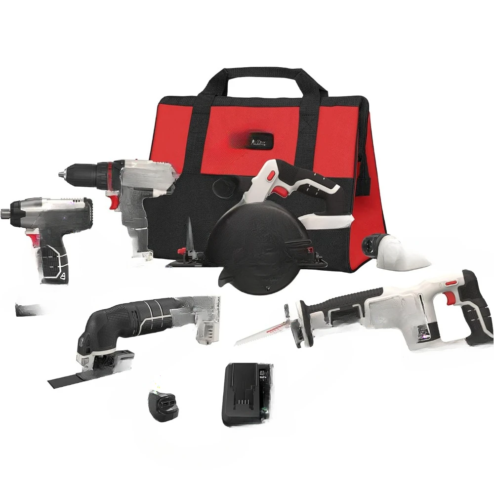 MAX* Lithium 6-Tool Combo Kit with Free USB Device