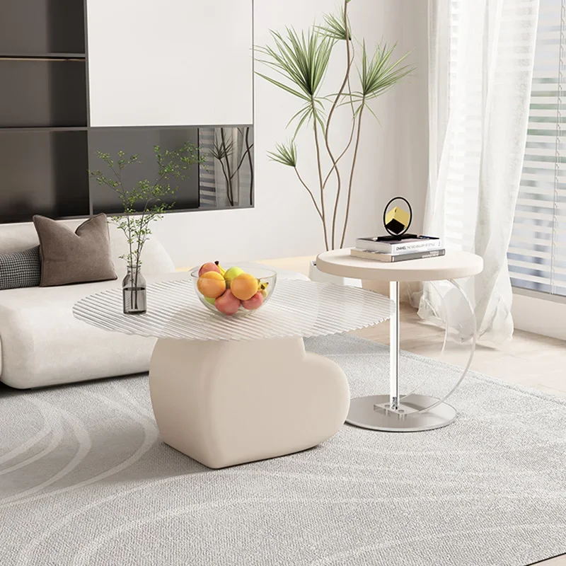 

Glass Modern Luxury Coffee Tables Living Room Home Bedroom Coffee Tables Nordic Minimalist Mesa De Centro Garden Furniture Sets