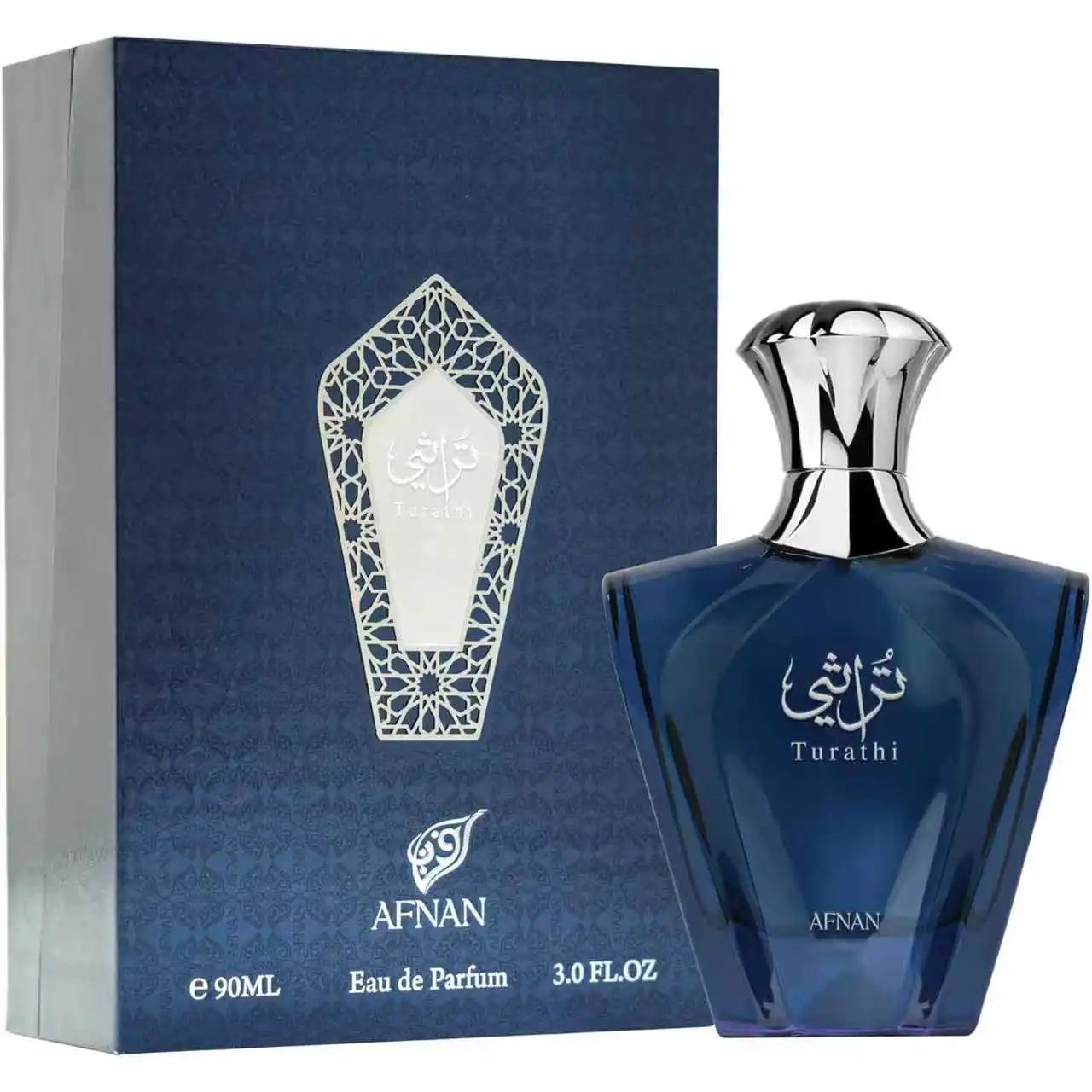 

Afnan Turathi Blue Eau de Parfum Spray for Men, 3.0 Fl. Oz perfumes para hombres，boyfriend gifts，perfumes arabes para hombre