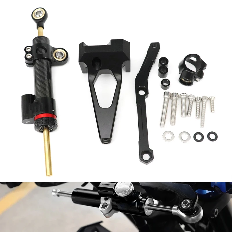 Motorcycle Accessories Steering Damper With Bracket For YAMAHA MT09 MT FZ 09 FZ09 FZ-09 2013-2020 2019 2018 2017 2016 2015
