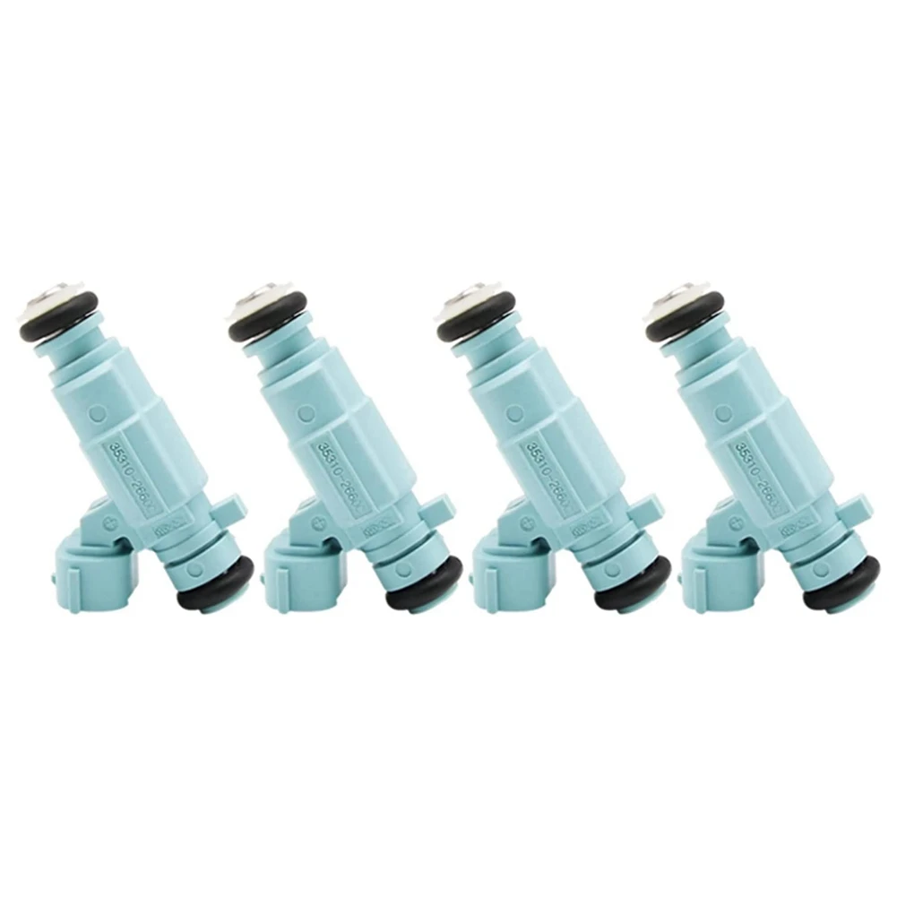 4Pcs/Set New Fuel Injector Nozzle Replacement for Hyundai Elantra 2011 14 16 IX25 Venga