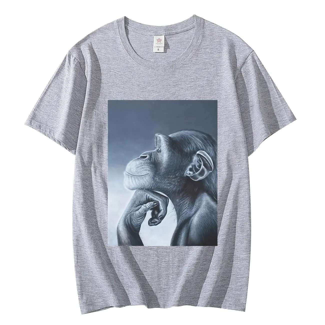 مضحك الغضب الطعم القرد ميمي تي شيرت موضة خمر تي شيرتات قصيرة الاكمام الرجال النساء ملابس الصيف عالية الجودة تي شيرت