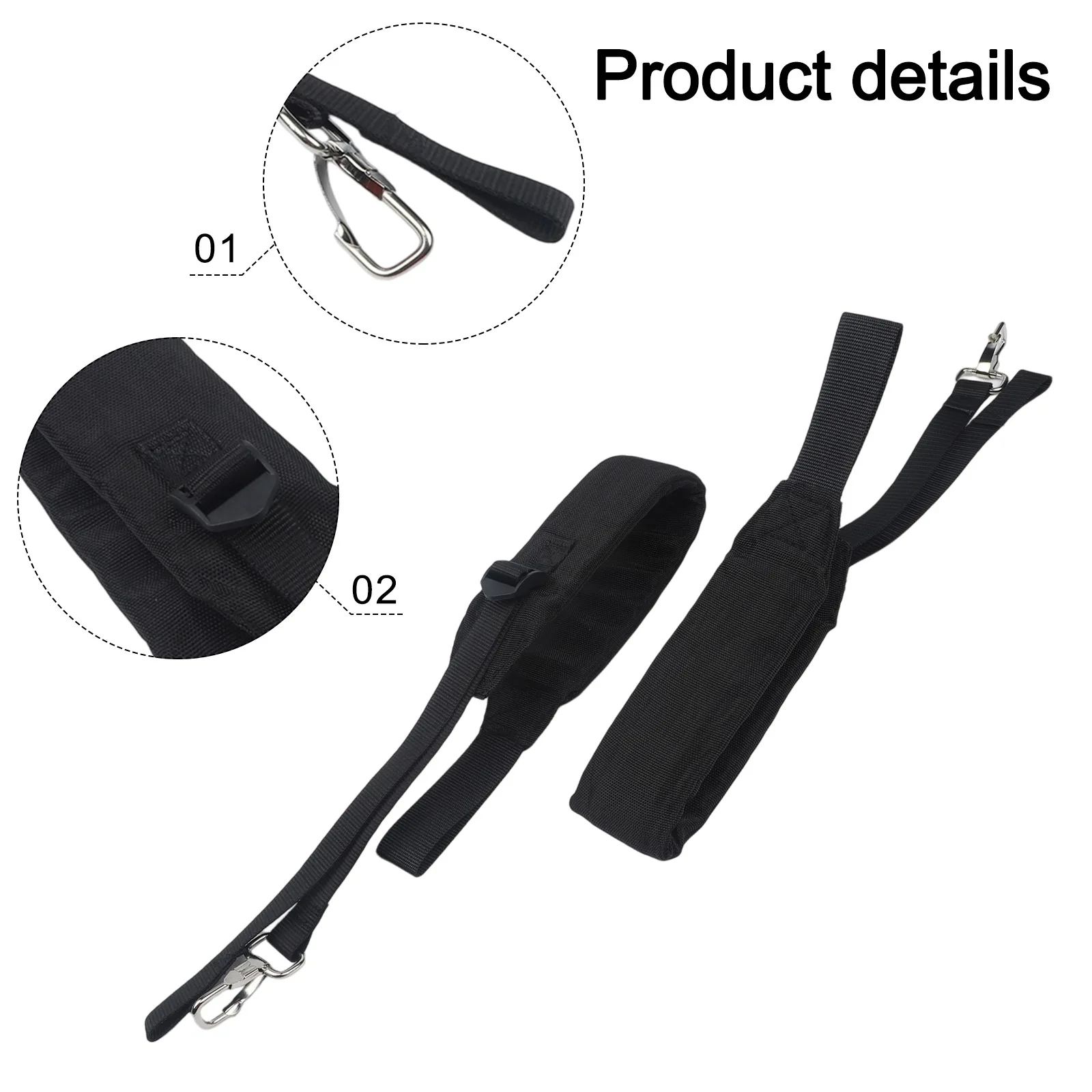 Landscaping Work Backpack Straps Comfortable Harness For Backpack Blowers Shoulder Support Two-piece Harness Set
