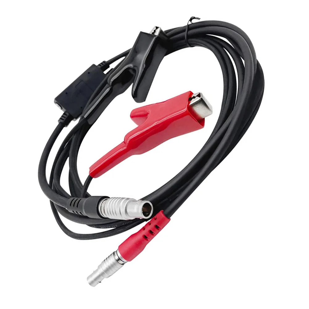 

External Battery Usage External Power Cable Data Cable For Gps Receiver 5 Pin Connector Power Cord For GPS 2 Meters Length