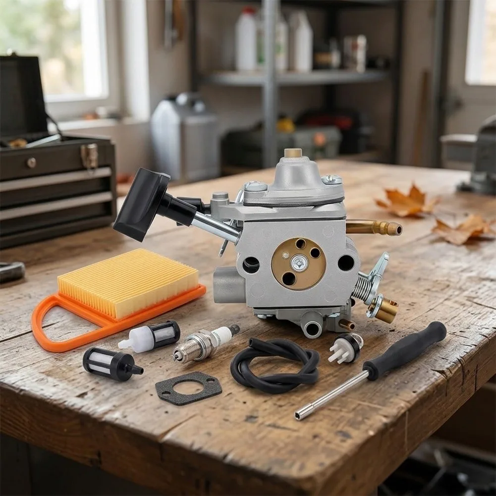 for Hipa BR700 Carburetor Kit Designed to Fit For BR600 Backpack Blower and For ZAMA C1Q-S184 Alloy Construction