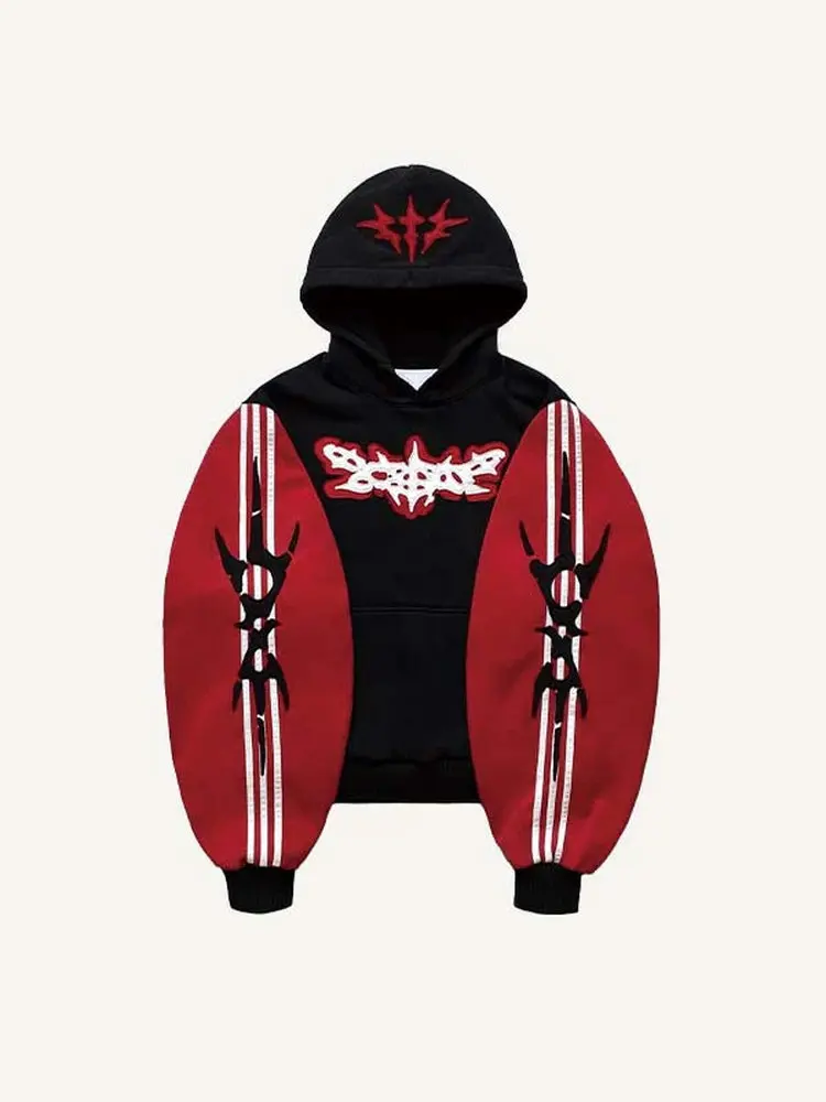 

Retro Line 3D Print Hoodie Sweatshirt Unisex Fashion Outerwear Polyester Fabric Long Sleeve Crew Neck Spring Autumn Winter
