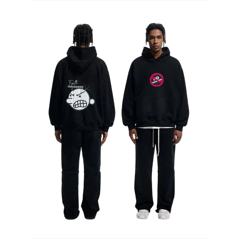 

2024Fashion Casual Men's Hoodies Women's Hoodies Harajuku Thickened Autumn/Winter Fashion Casual Sweatshirt Streetwear Hoodies