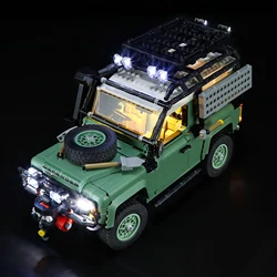 LED Light Kit for 10317 Land Rover Defender Car 90 Road-Off Creator Expert (Only LED Light) Building Blocks Toys Lights Set Gift