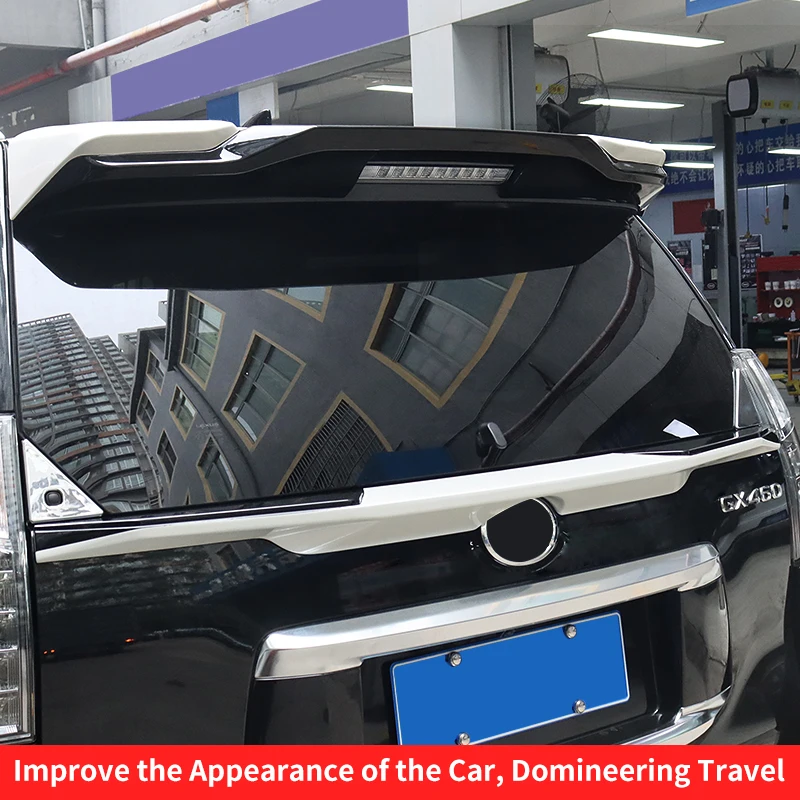Rear Door Tail Car Spoilers For 2010-2023 Lexus GX460 GX 460 Molding Styling ,Exterior Decoration Accessories