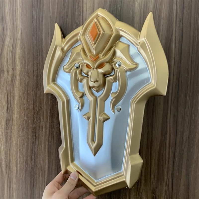 Épée de oral alier Royal en PU pour Cosplay, Bouclier Cœur, Arme Cos, Jouets de Scène, Couteau, Sécurité