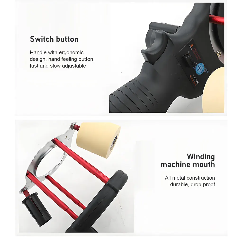 Automatic Air Conditioning Tie Wrapping Machine Copper Tube Wrapping Machine Tape Wrapping Machine Motorised Bundling Machine