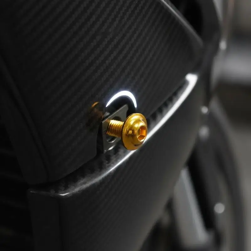 1Set CNC M6 6mm Fairing Body Work Bolt Kit, Screw Spire Speed Fastener Clip Nut for CBR GSXR