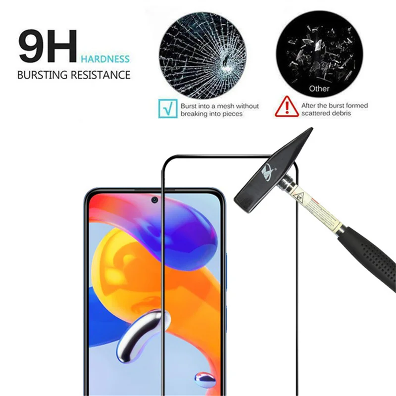 4 en 1, verre trempé + caméra film pour Redmi Note11 Pro 5G protection écran Redmi Note 11Pro Xiaomi Note 11 Pro verre tremp de haute qualité Redmi Note 11 Pro glass