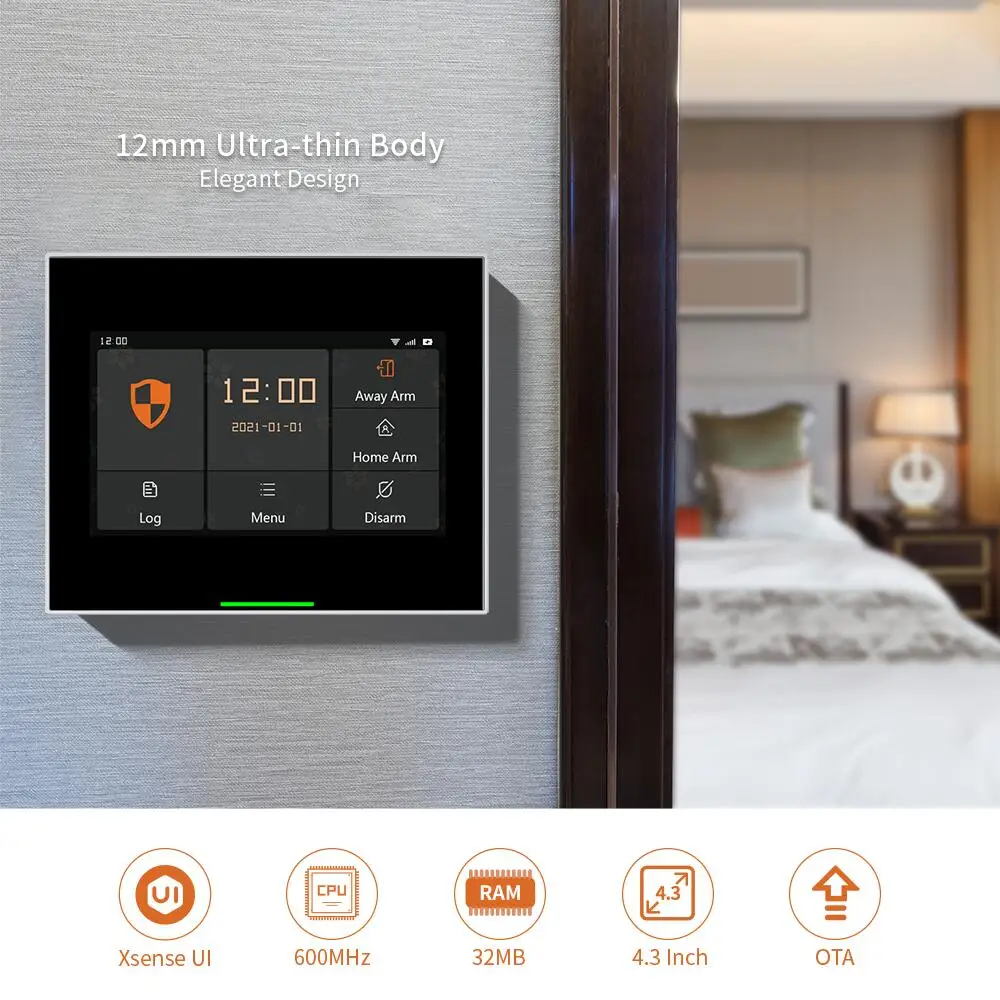 2022 Nieuwe Komende Tuya Smart Wifi Thuis Inbreker Een-L-Een-R-M Systeem App PST-H501