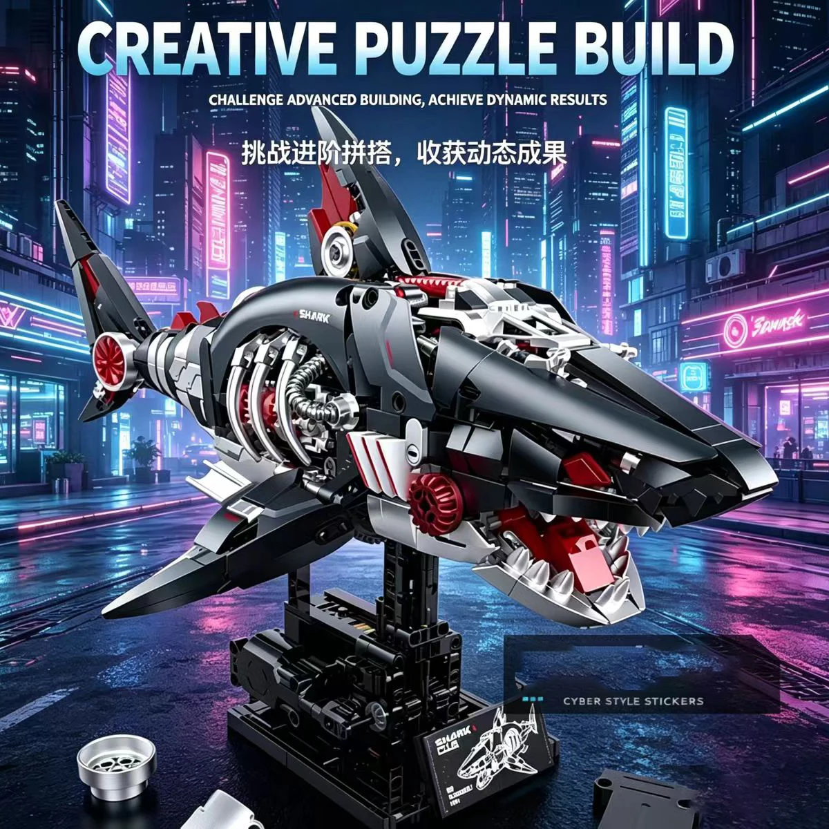 serie-ideas-bloques-de-construccion-mecanicos-de-tiburon-cibernetico-modelo-creativo-de-animales-de-aguas-profundas-ladrillos-de-juguete-para-adultos-regalo-moc-1100pcs