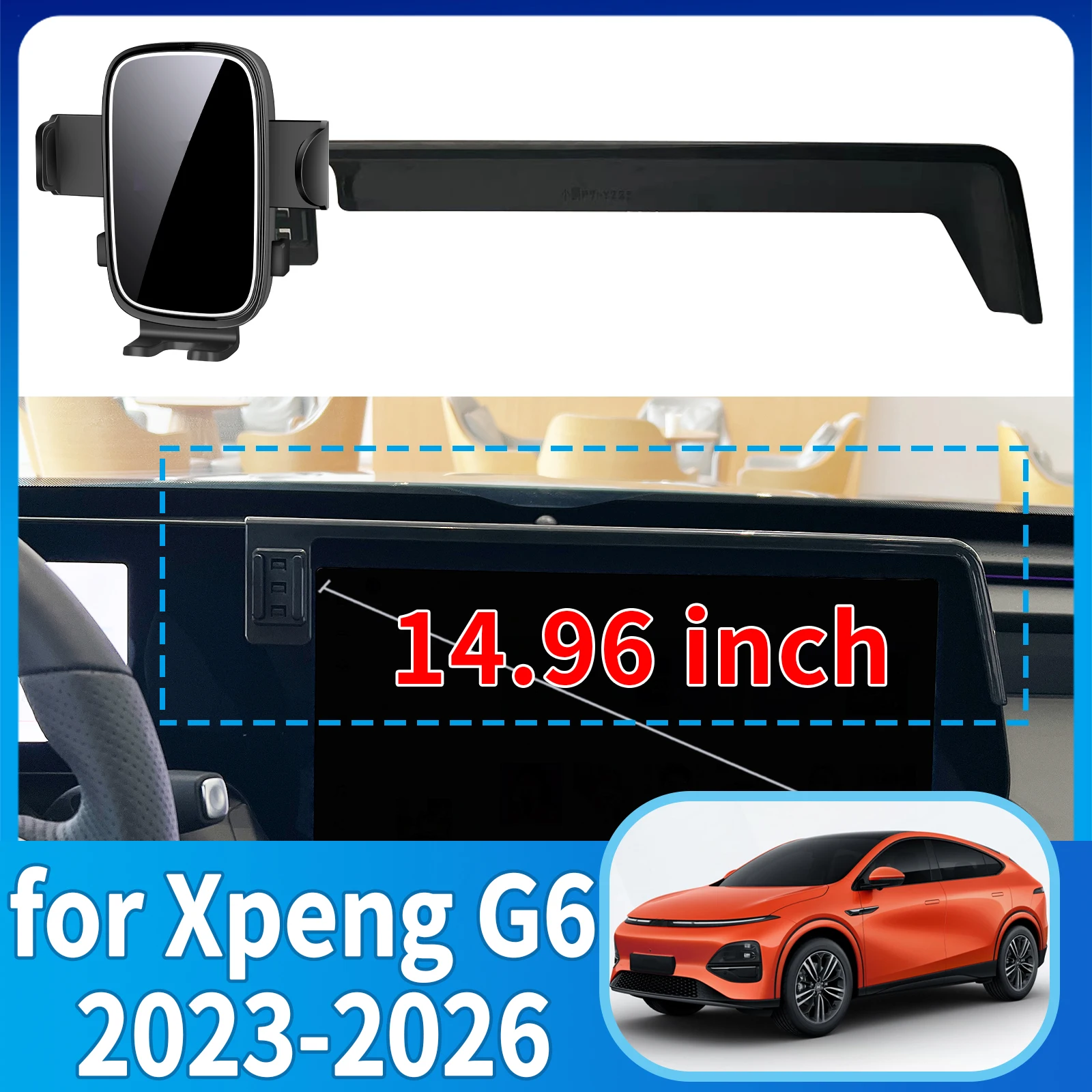 

fit for Xpeng G6 2023 2024 2025 2026 Phone Holder, Dashboard Screen Mount Bracket Easy Installation​​ Car accessoires
