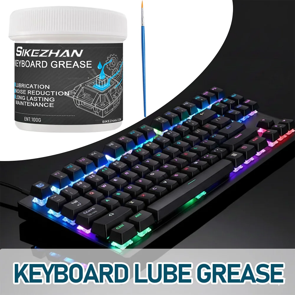 Keyboard Lube Switch Lube Grease Oil 100/200g for Mechanical Keycap Keyboard  Stabilizer Lubricant Switche Axes Positioning Axes