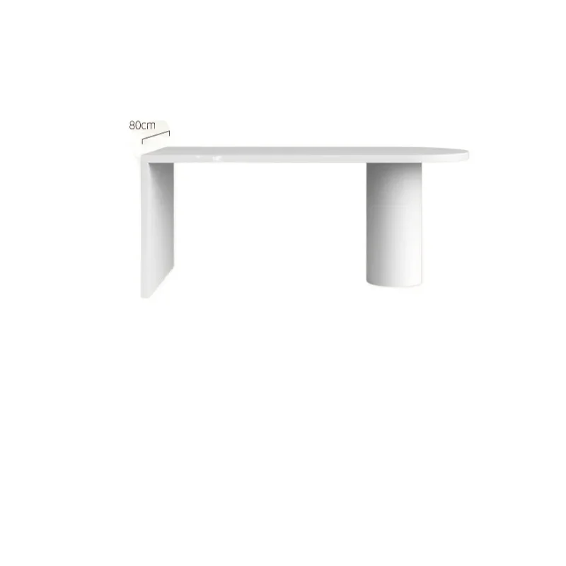 

Living room dining table square solid wood light luxury retro