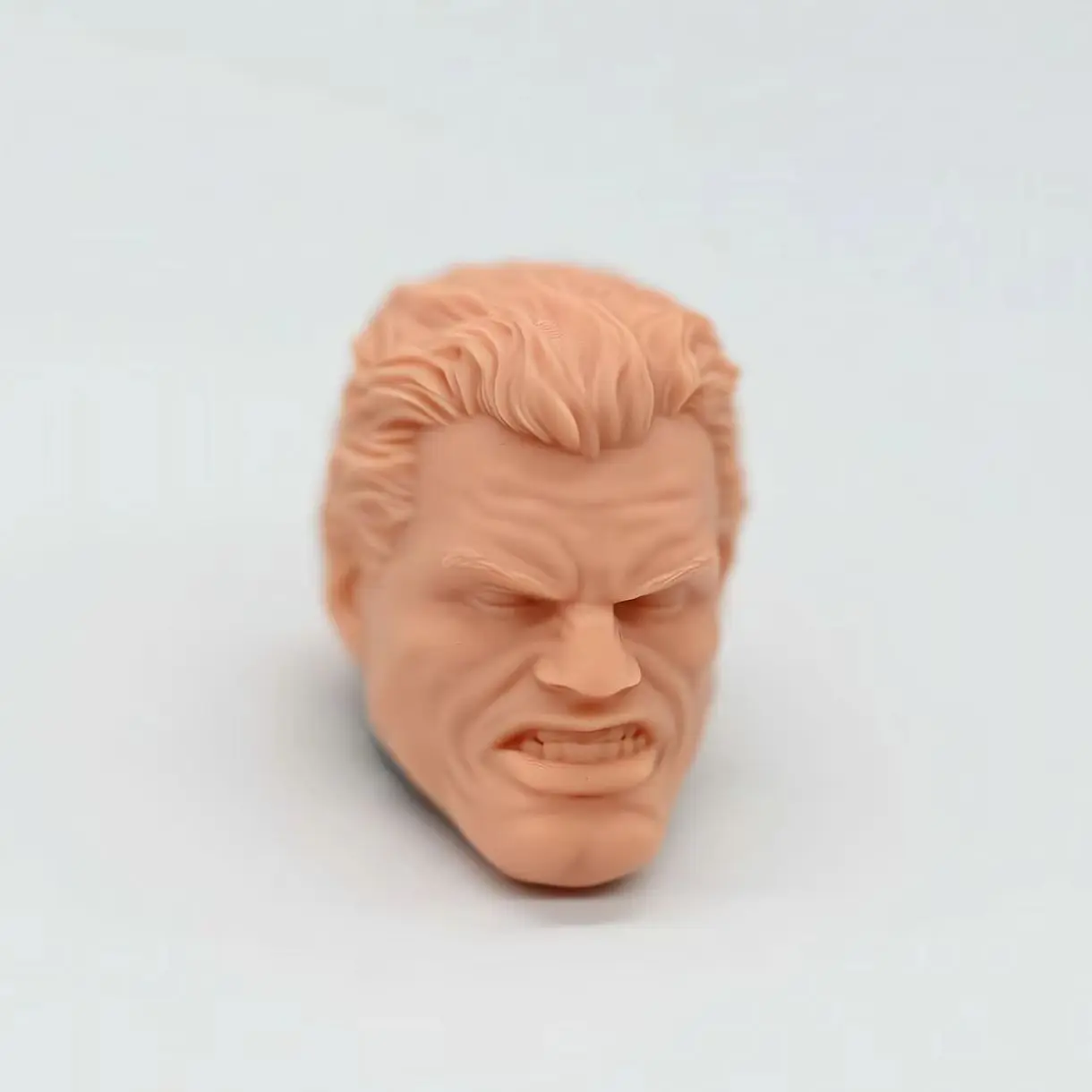 

HL1203 DIY Customized 1/18 1/12 1/10 Bruce W Bat Comics Unpainted Head Sculpt for 3.75" 6" 7" Figure SHF ML Mafex Mez NECA Mcf