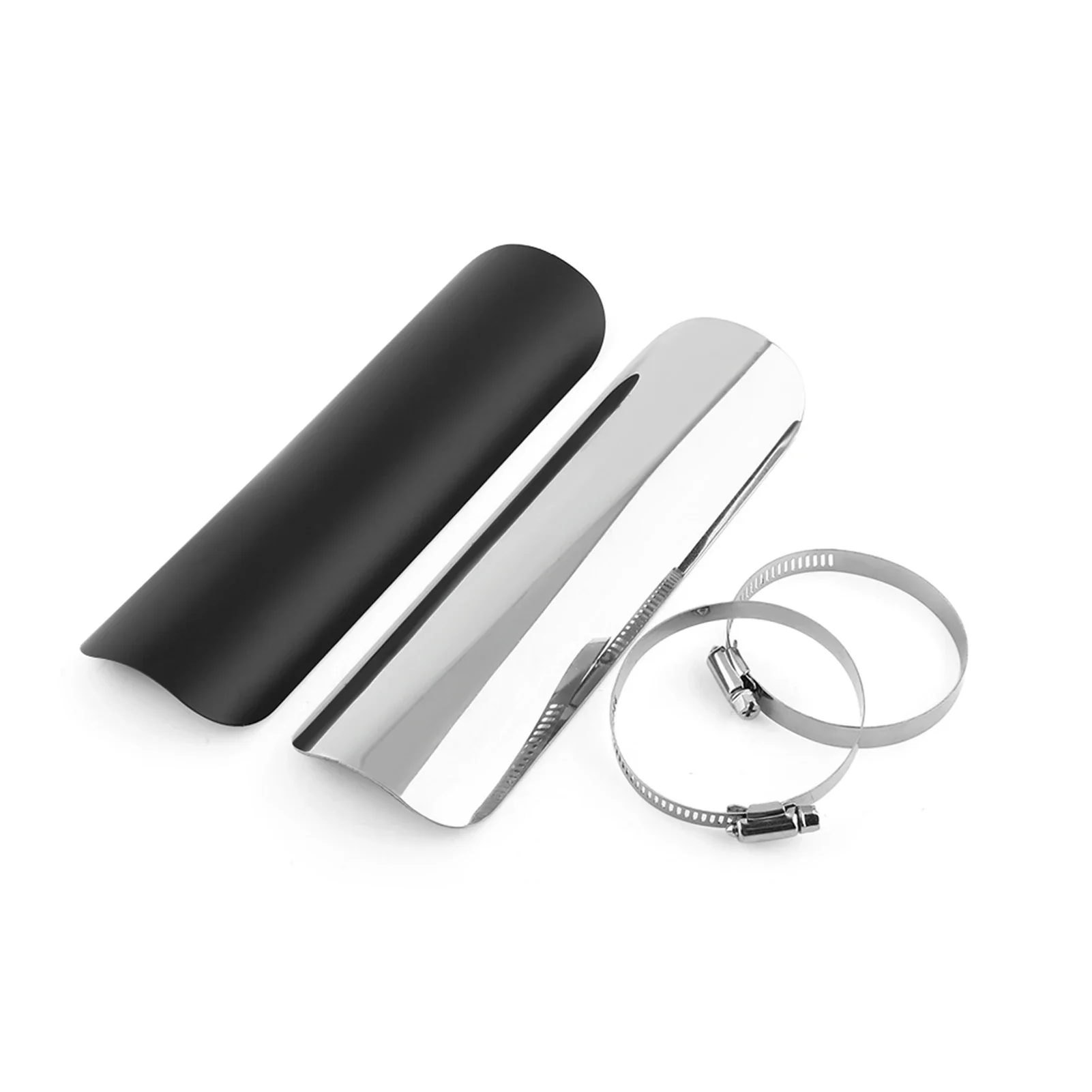 Picture 4: Universal Motorcycle Exhaust Pipe Heat shield Muffler Staight Cover
