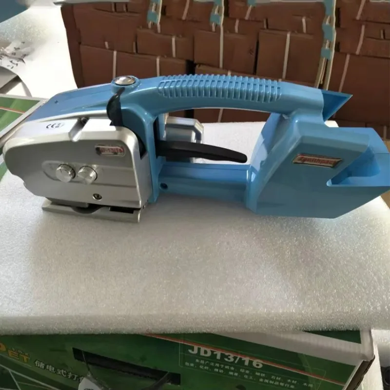 

HotV2 Electric Battery Powered Friction Welding Strapping Tool Hot Melting Banding Machine for PP PET Straps