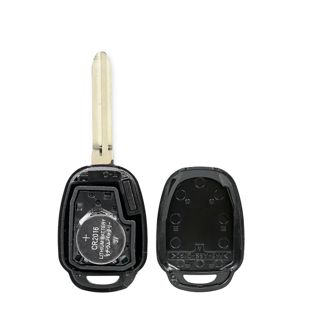 KEYYOU 2/3/4 Buttons Remote Car Key Fob 314MHz H Chip GQ4-52T For Toyota RAV4 Highlander Sequoia Tundra Tacoma TOY43 Blade