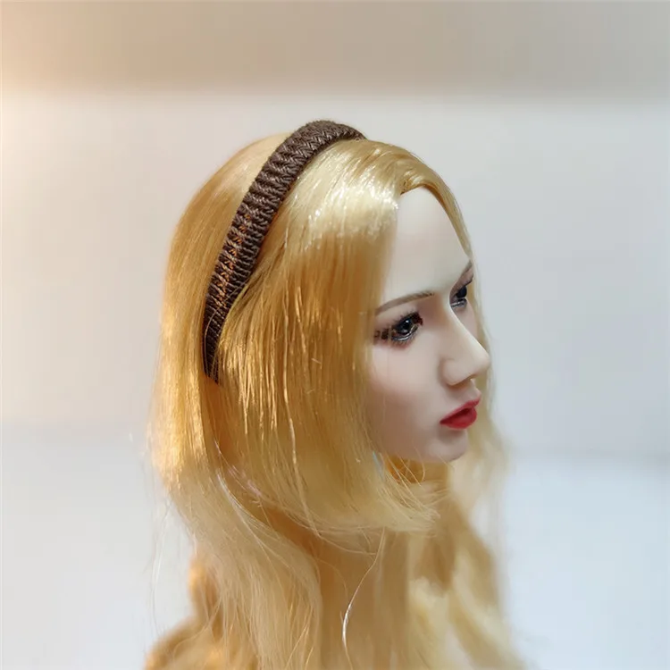 人形,ヘアアクセサリー,ヘッドバンド,12インチのボディモデルに適した,1/6スケールの女性用アクションフィギュア